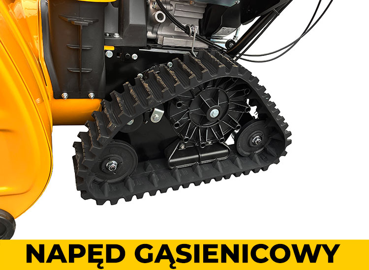Napęd gąsienicowy w odśnieżarce Cub Cadet XS3 76 TDE